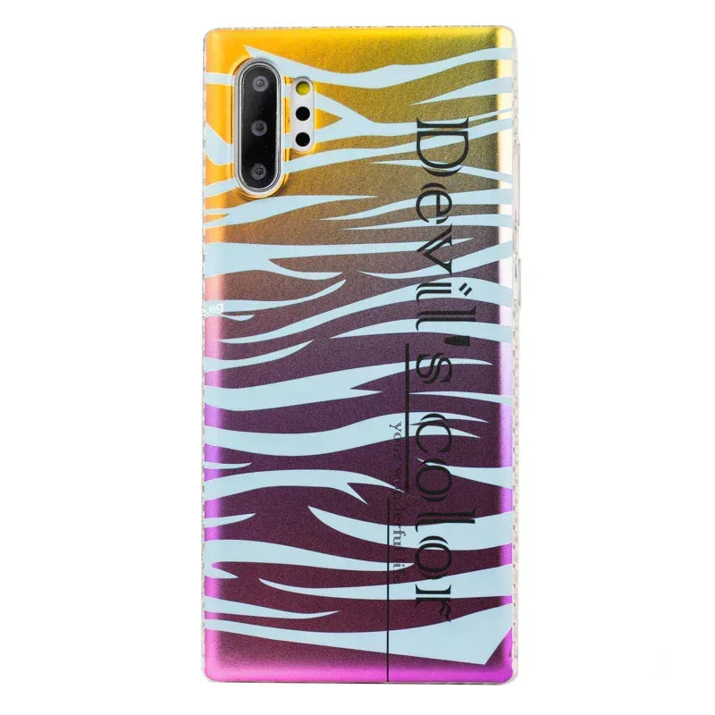 Devils Colors Case Samsung Note 10 Plus - Three
