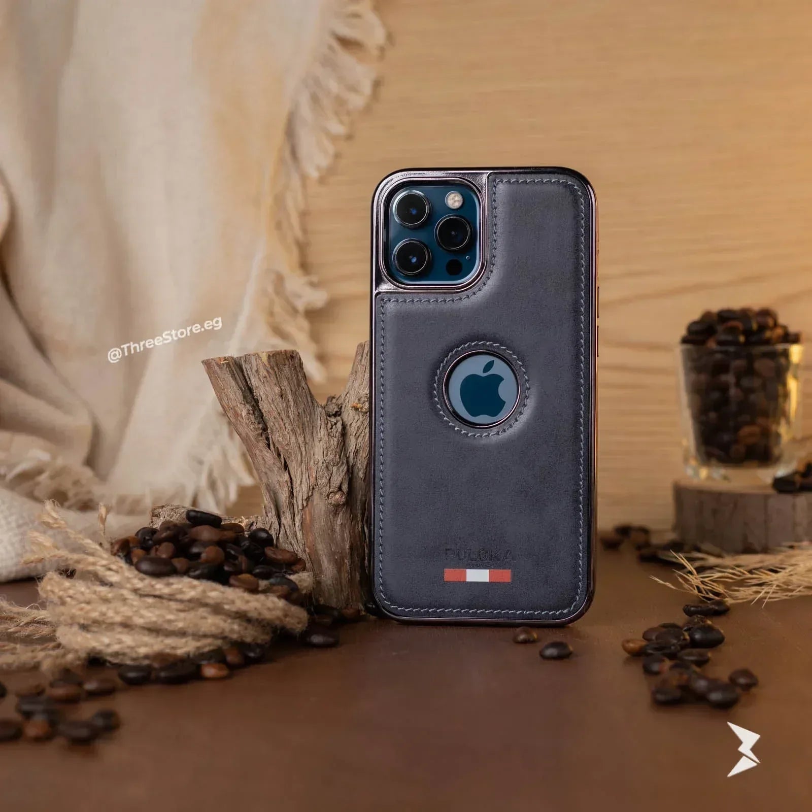 Puloka HandMade Leather Case iPhone 11 Pro - Three