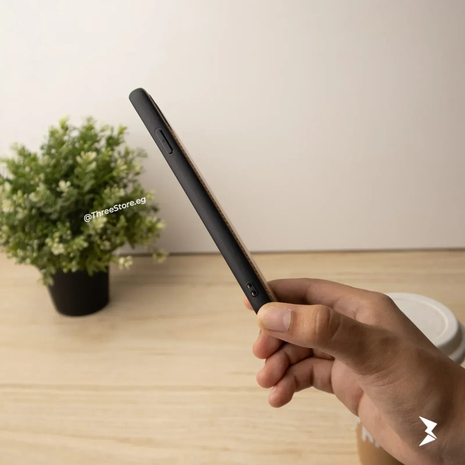 Cradle Leather Case iPhone X Max - Three