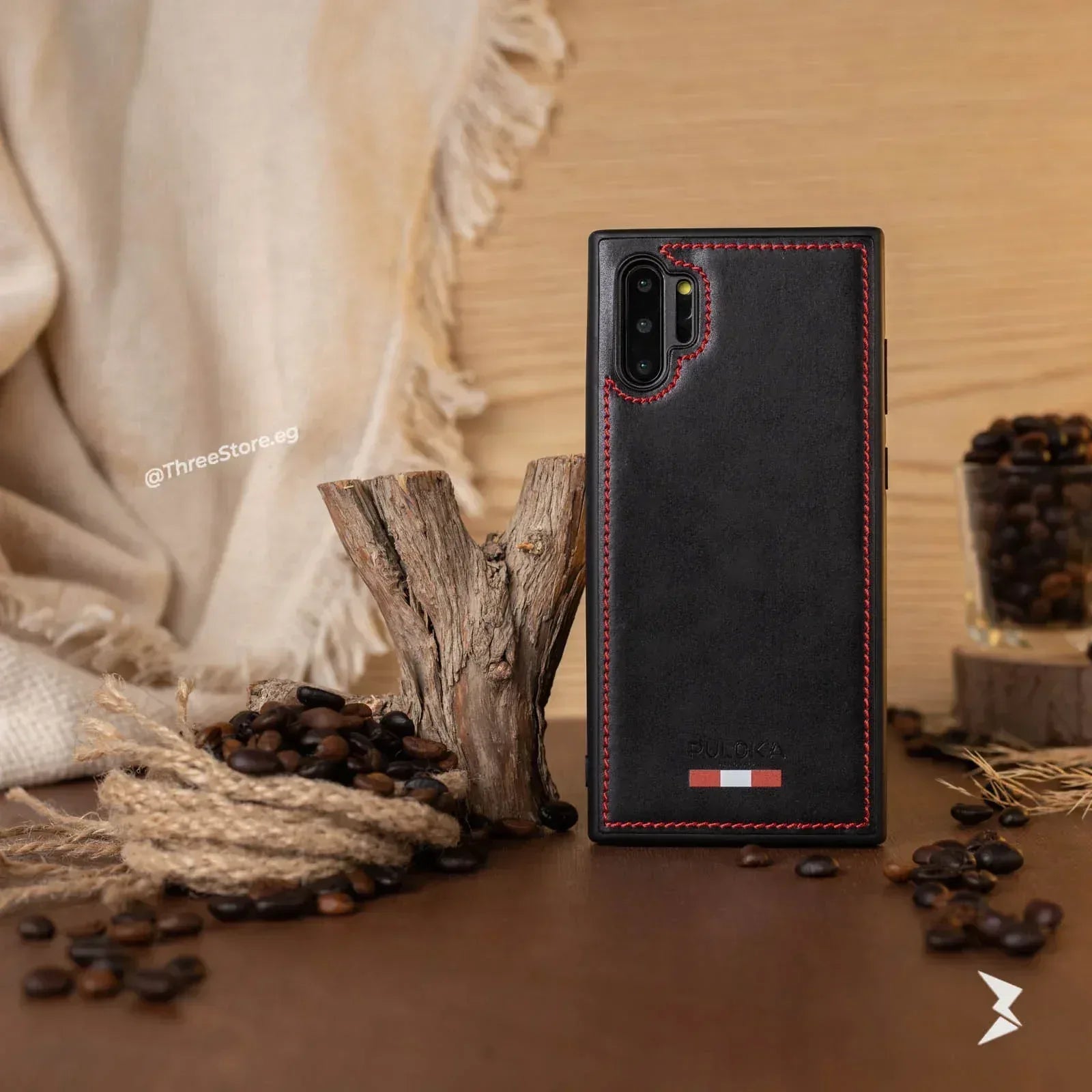 Puloka HandMade Leather Case Samsung Note 10 Plus - Three