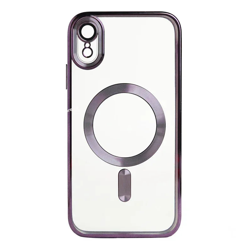 Glossy Magsafe Camera Protection Case iPhone XR - Three