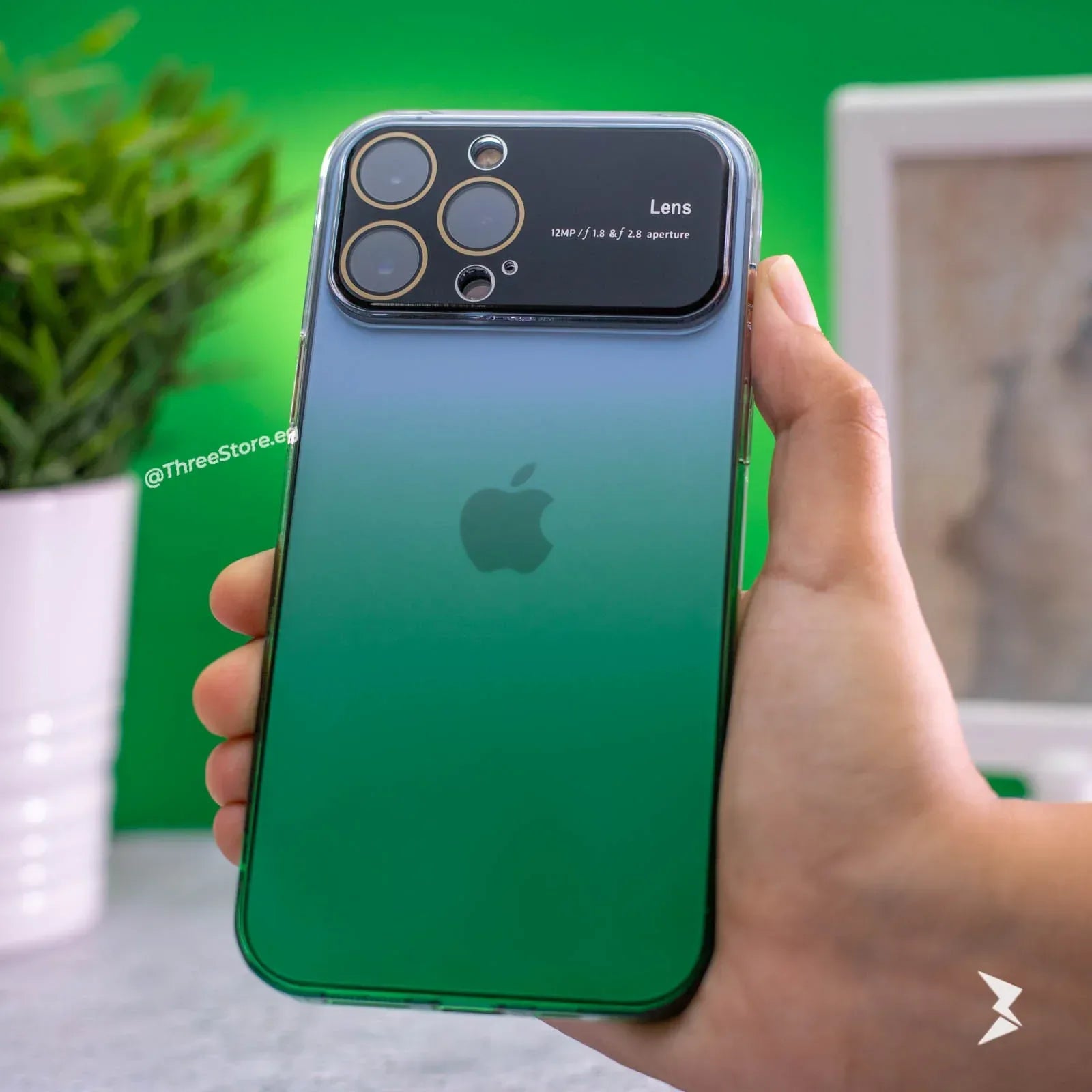 Gradient Acrylic Armor Case iPhone 13 Pro - Three