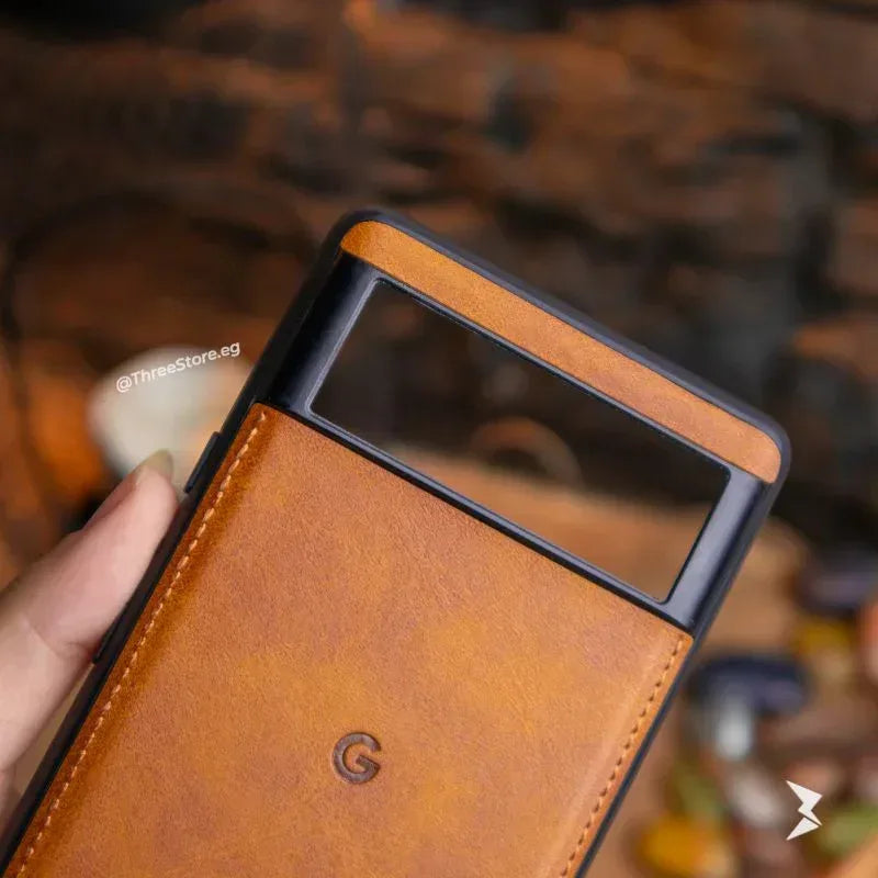 Cradle Leather Case Google Pixel 6 - Three