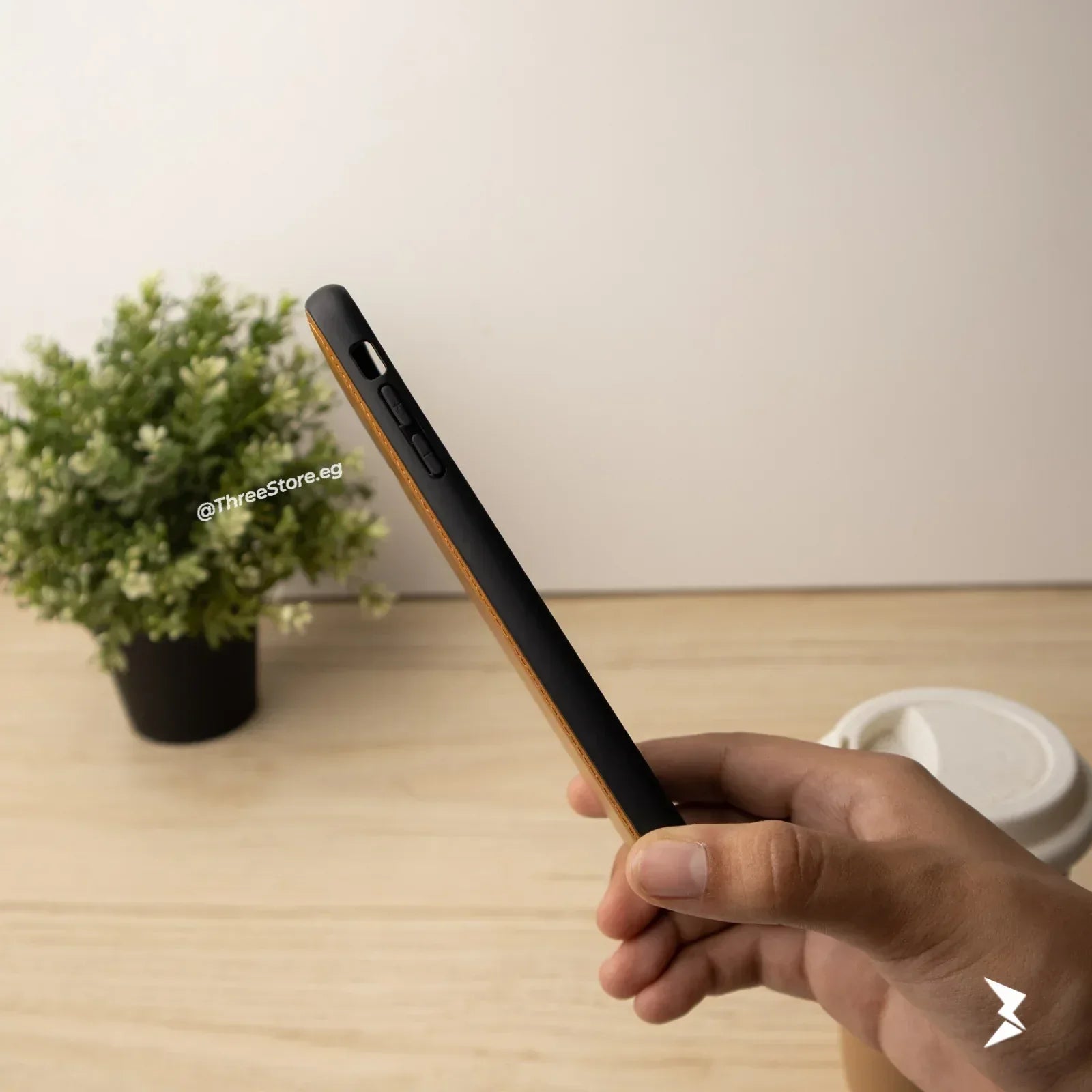 Cradle Leather Case iPhone X Max - Three