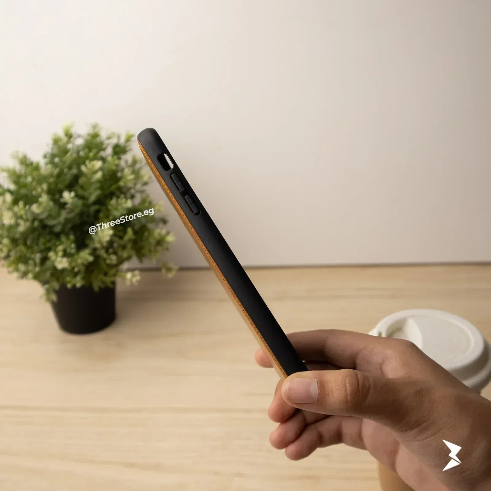 Cradle Leather Case iPhone X Max - Three