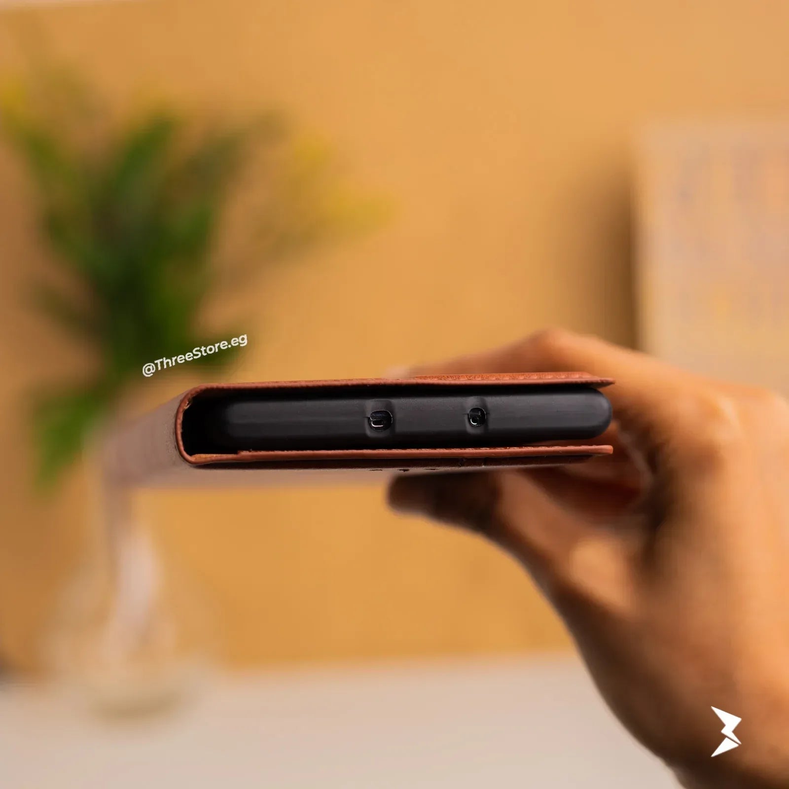 Cradle Flip Leather Case Samsung Note 10 Plus - Three