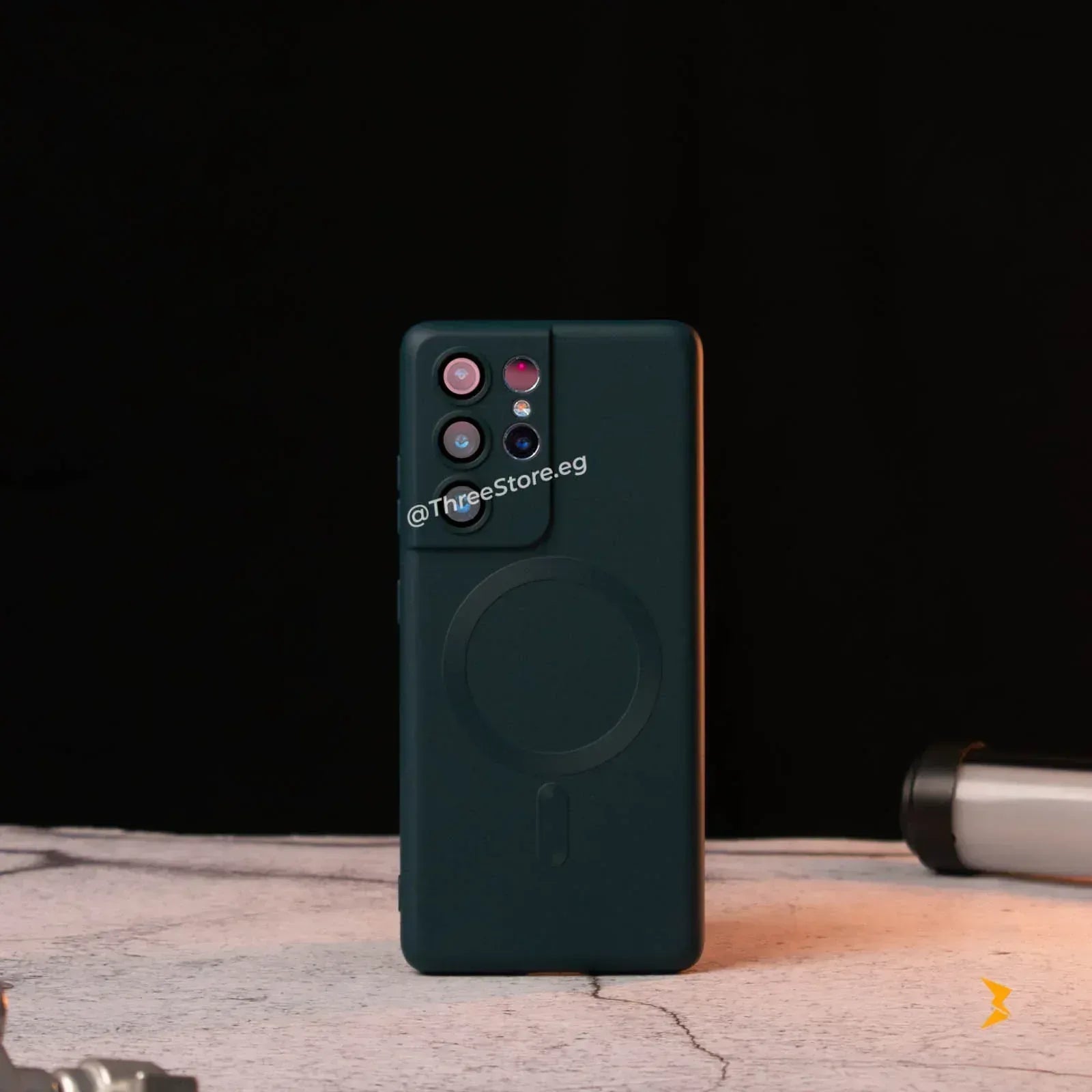 Floveyoo Silicone Magsafe Case Samsung S21 Ultra - Three