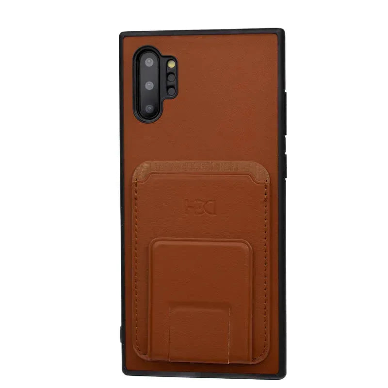 HDD Magnetic Stand Card Leather Case Samsung Note10 Plus - Three