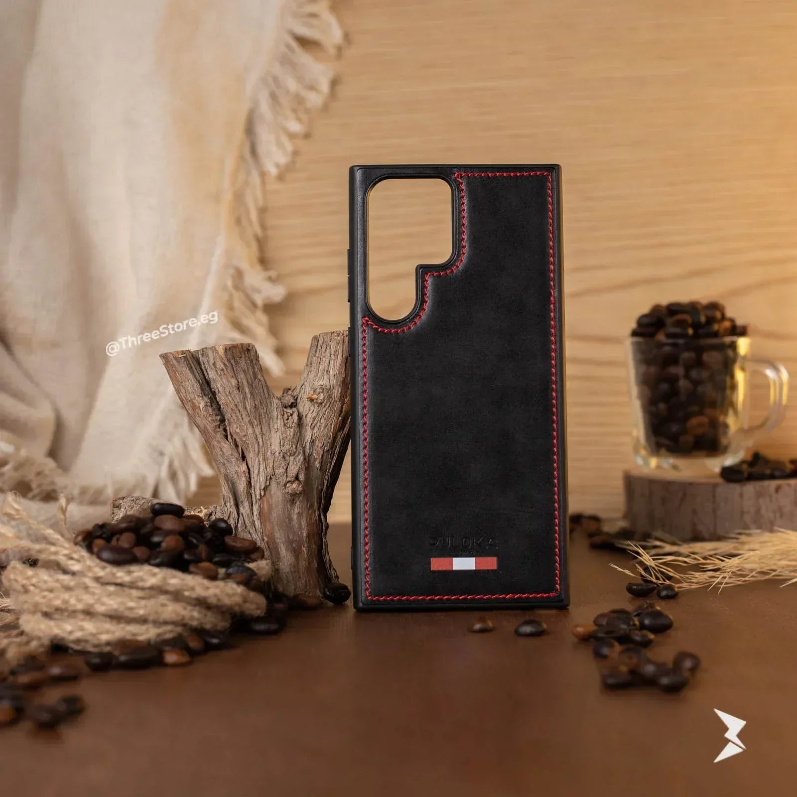 Puloka HandMade Leather Case Samsung S22 ultra - Three