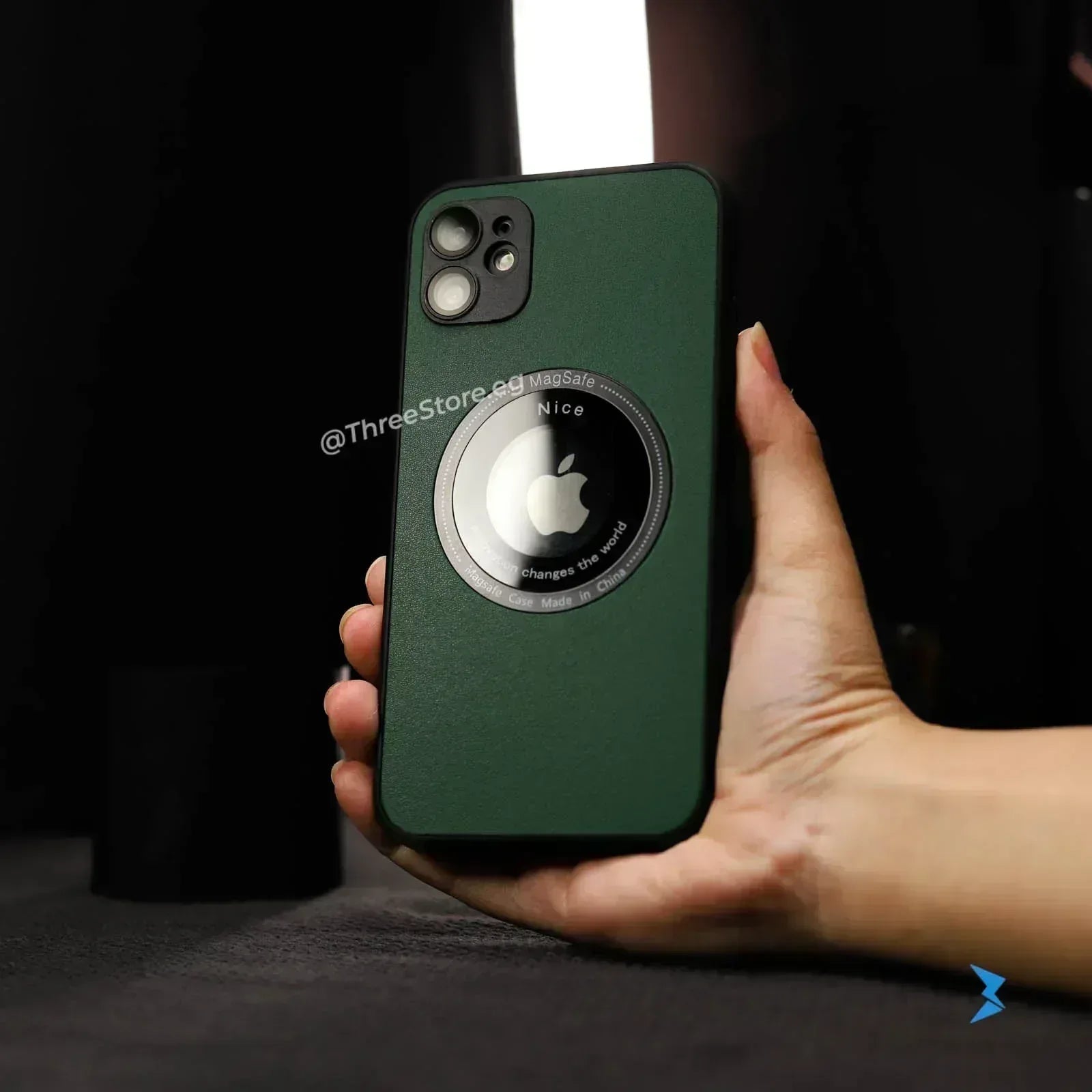 Magnetic Leakage Mark Dustproof Case iPhone 12 Pro Max - Three