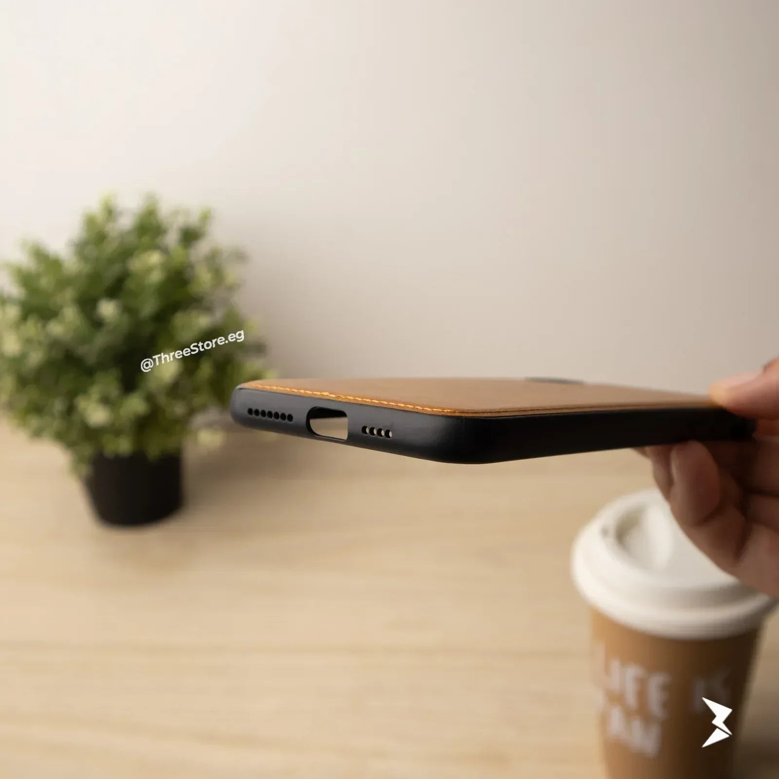 Cradle Leather Case iPhone X Max - Three