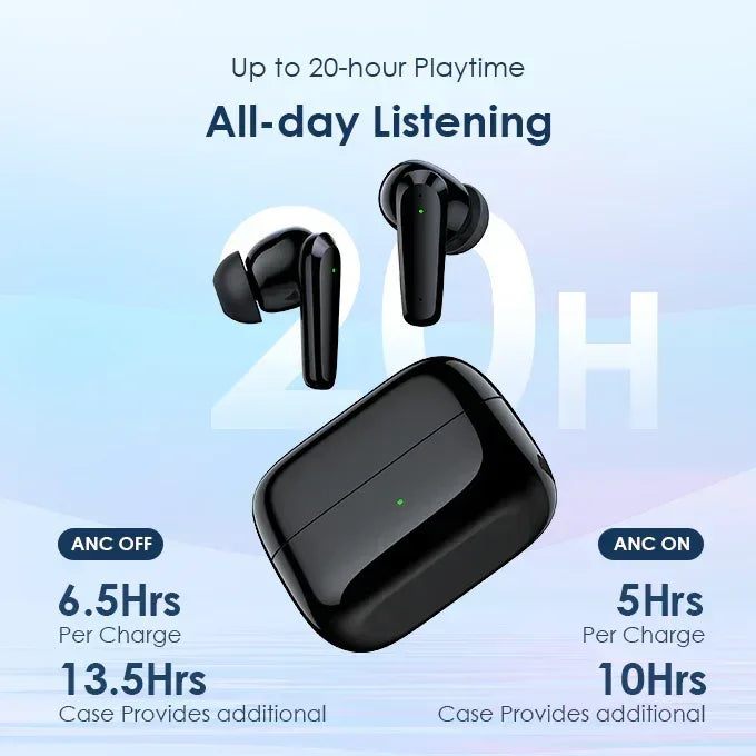 Oraimo OEB-E06DN Rhyme ANC True Wireless Earbuds - Three