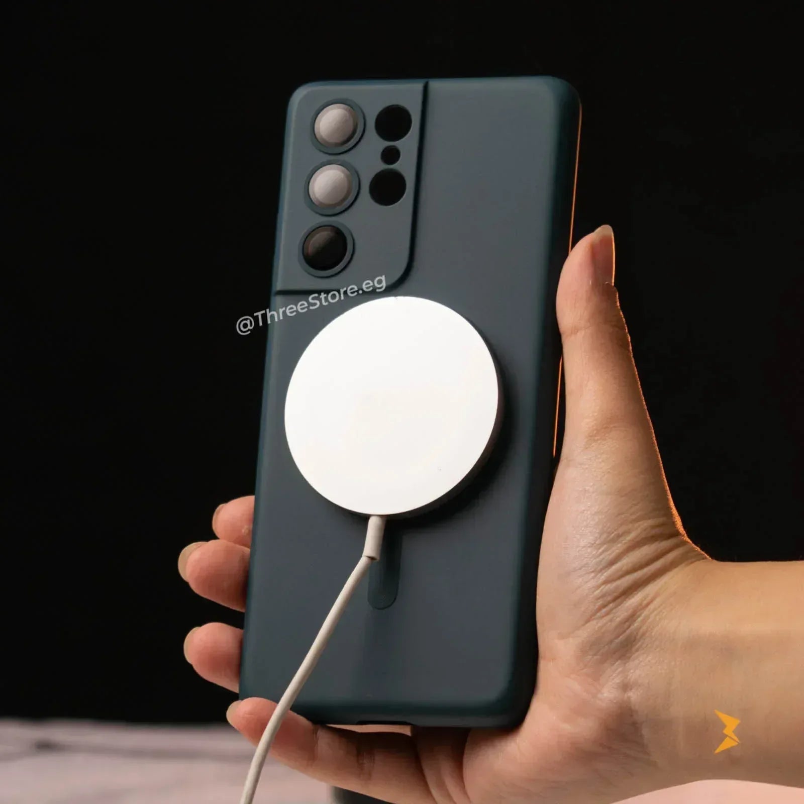 Floveyoo Silicone Magsafe Case Samsung S23 Plus - Three