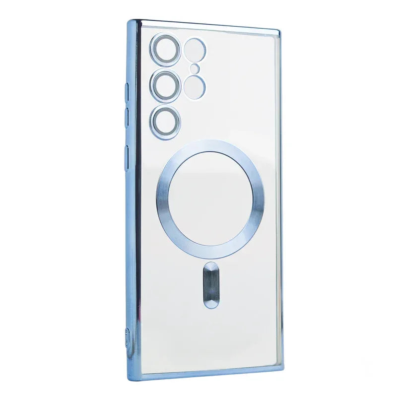 Glossy Magsafe Camera Protection Case Samsung S24 Ultra - Three