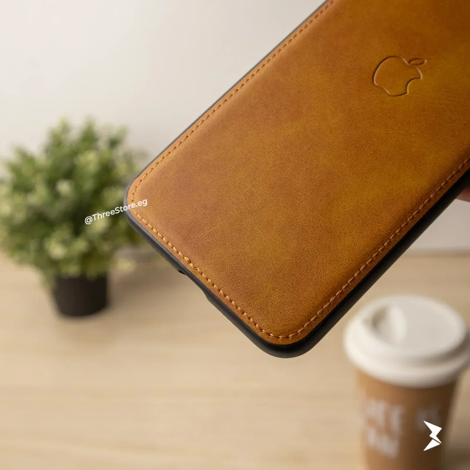 Cradle Leather Case iPhone X Max - Three