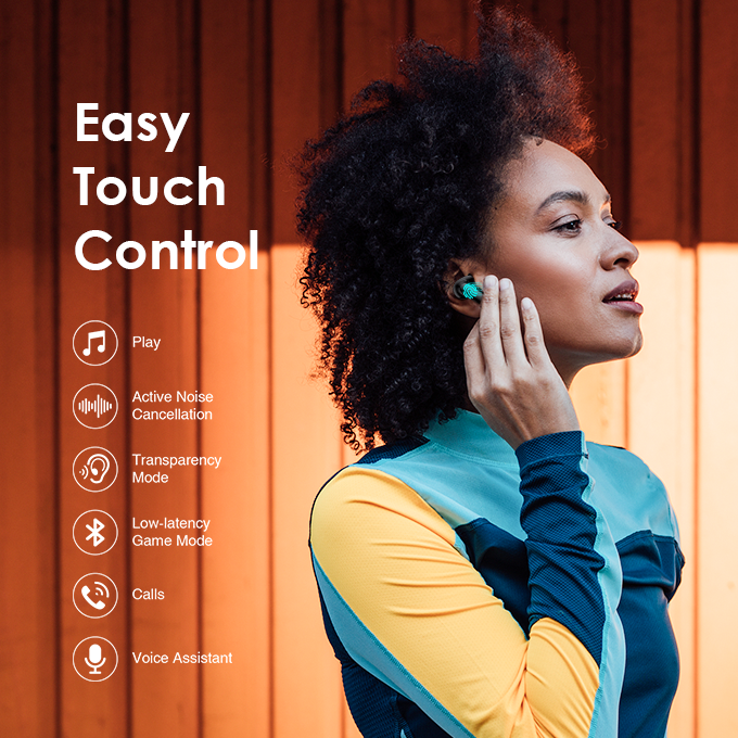 Oraimo OEB-E06DN Rhyme ANC True Wireless Earbuds
