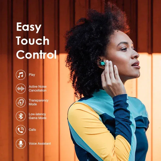 Oraimo OEB-E06DN Rhyme ANC True Wireless Earbuds - Three