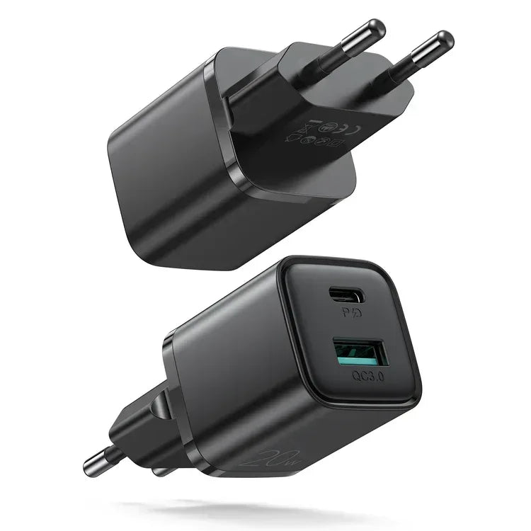 Joyroom 20W Quick Charger USB Type C & PD L-QP207 - Three