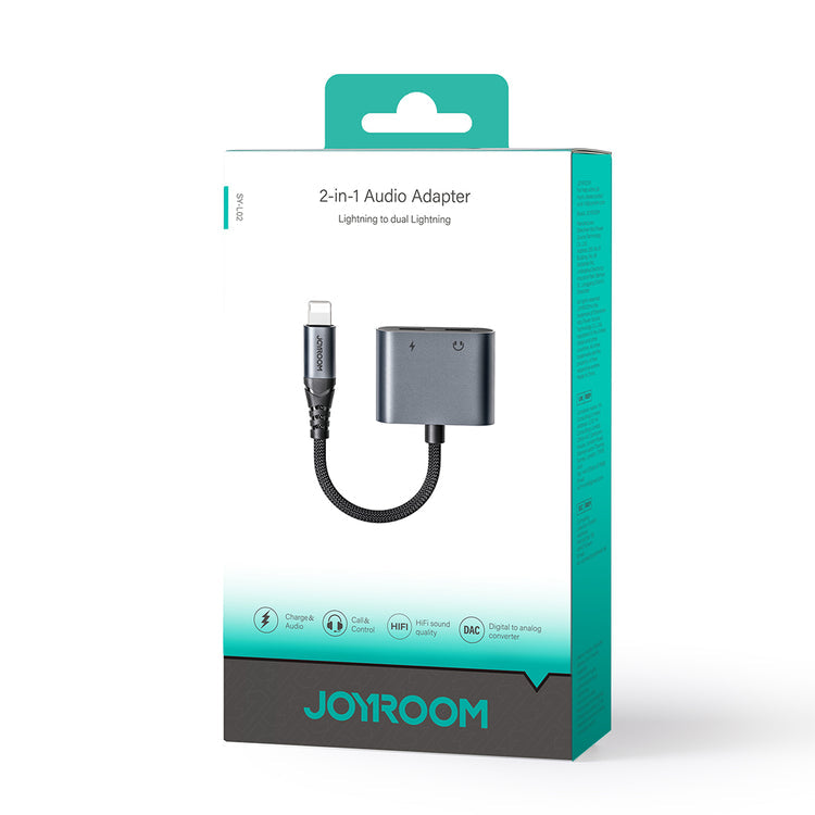 Joyroom Audio Adapter (Lightning to Dual Lightning) SY-L02