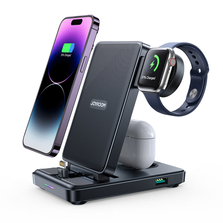 Joyroom 4 in 1 Lightning Magnetic Charging Station JR-WQS02
