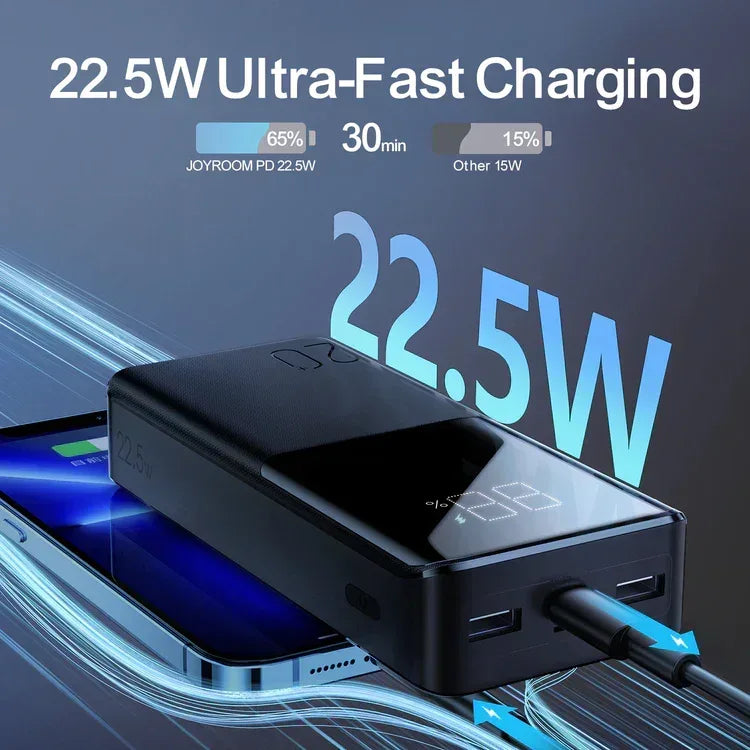 JoyRoom 22.5W Power Bank 20000mAh JR-QP192 - Three