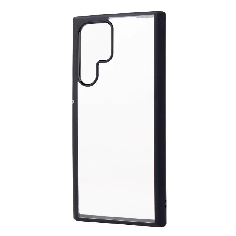 Q Series TPU Clear Back Case Samsung S22 Ultra - Three