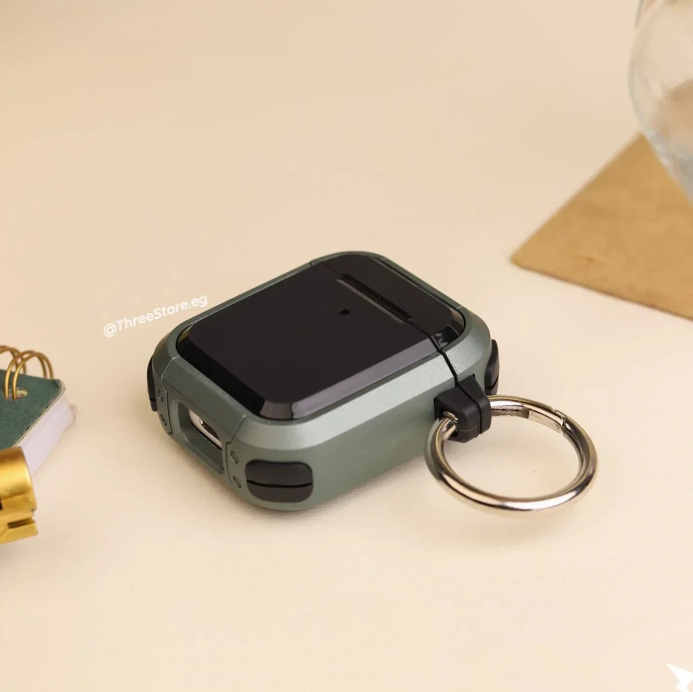 EggShill Color Frame Case For Airpods 1/2 - Three