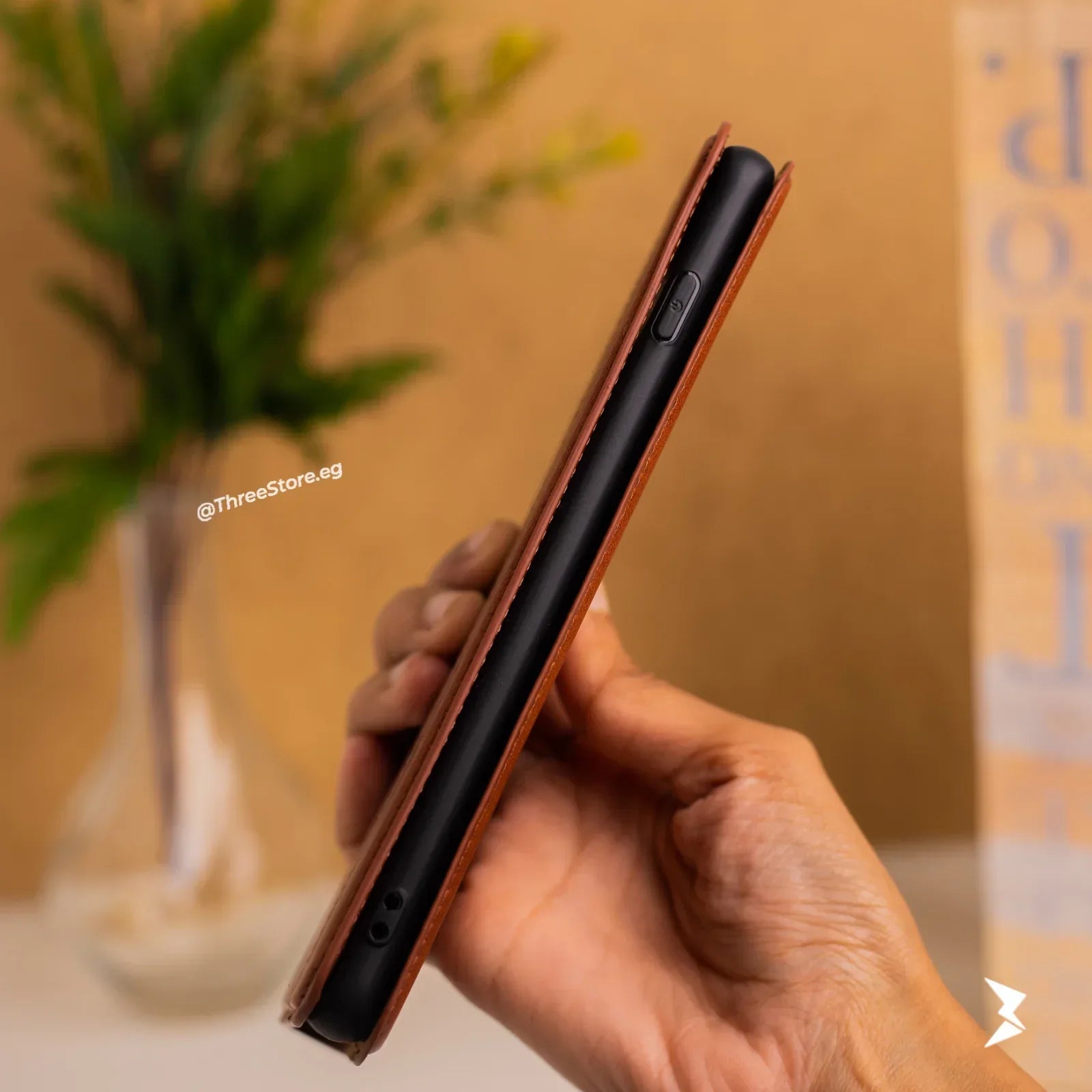 Cradle Flip Leather Case Samsung Note 8 - Three