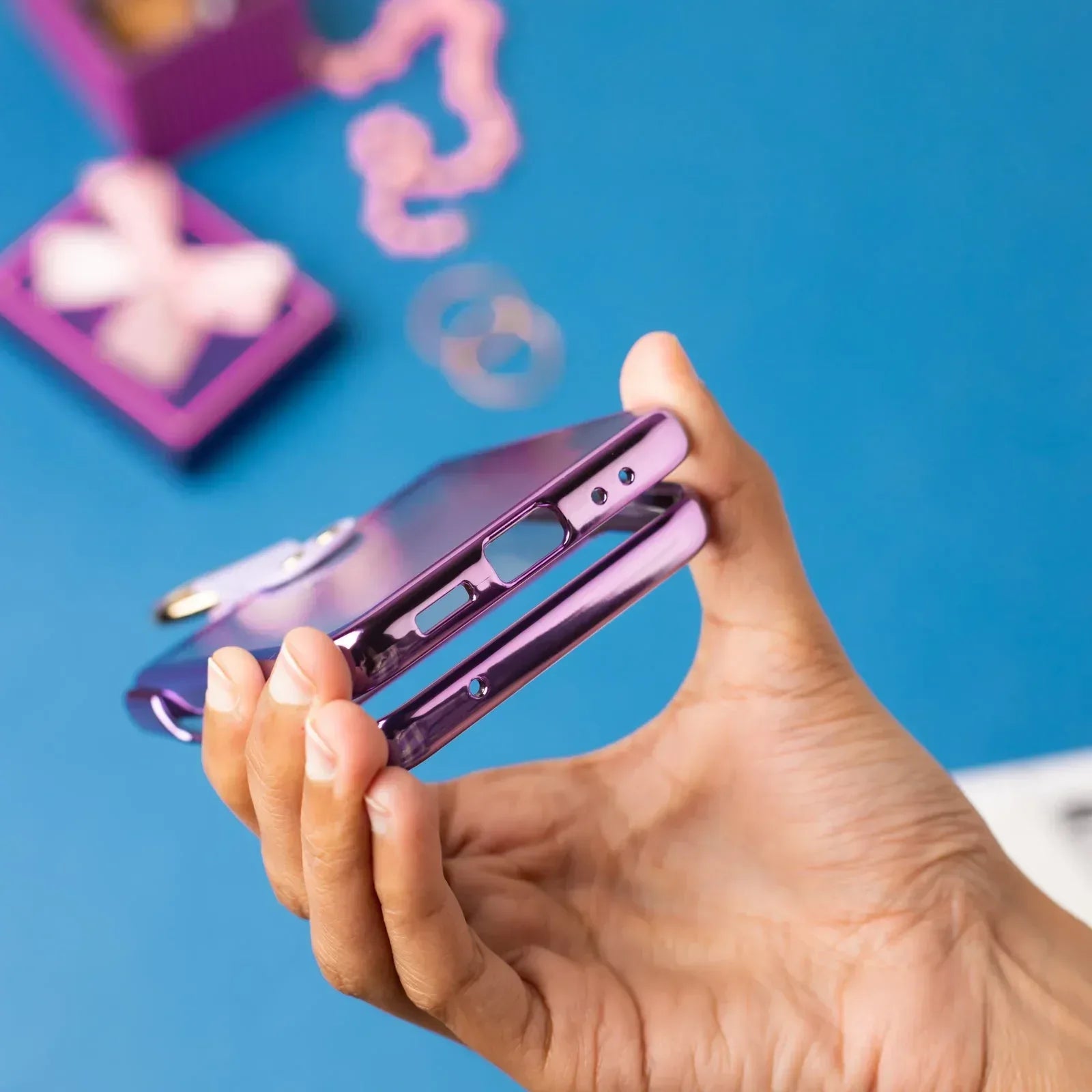 Transparent Ring Case Z Flip 4 - Three