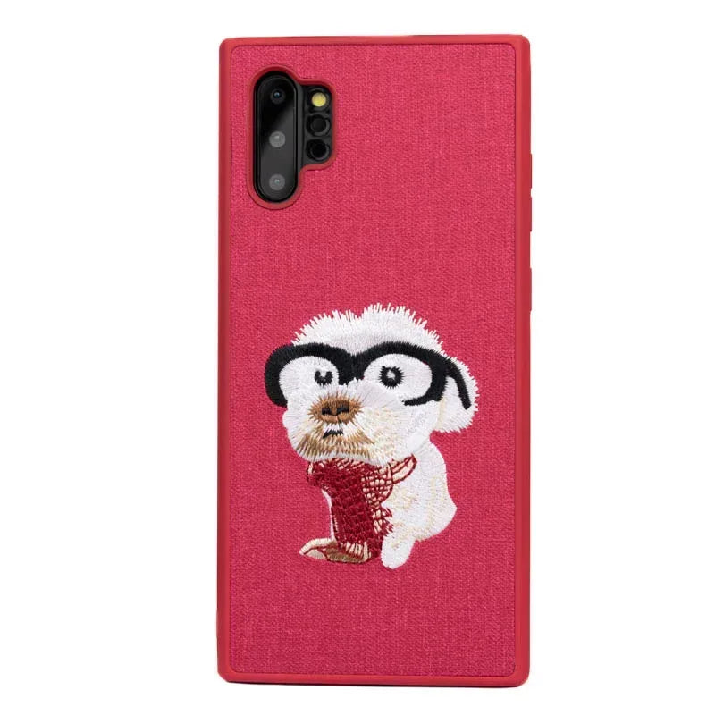 iRon Fabric Animals Case Samsung Note10 Plus - Three