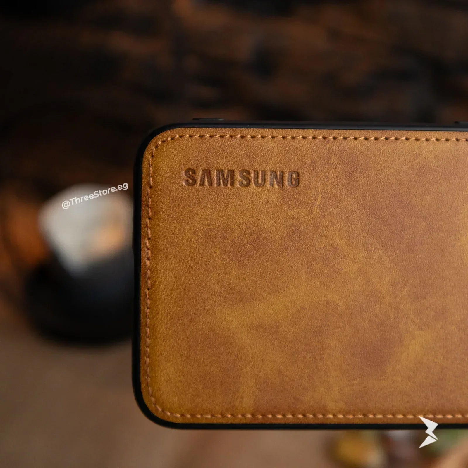 Cradle Leather Case Samsung A24 - Three