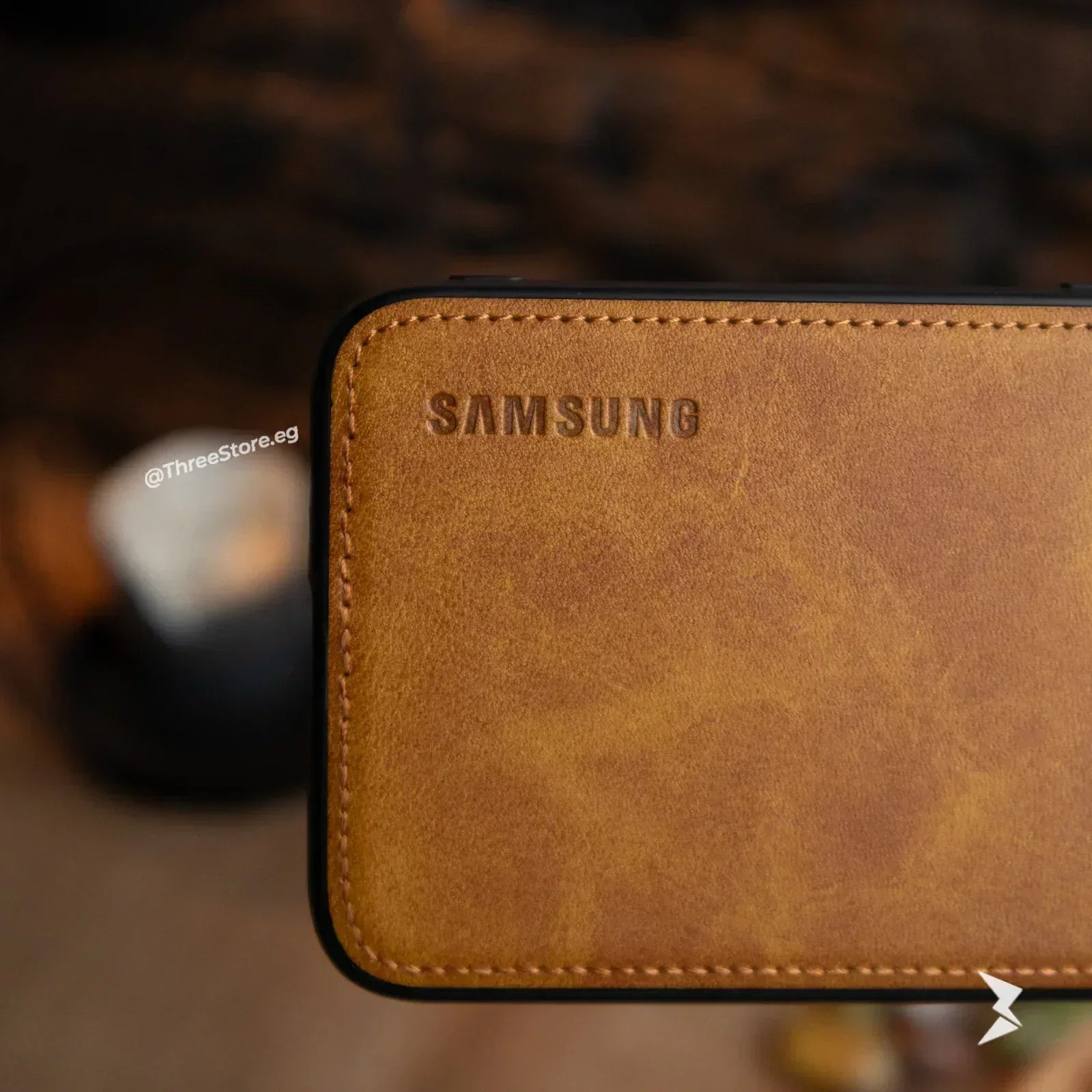 Cradle Leather Case Samsung A24 - Three