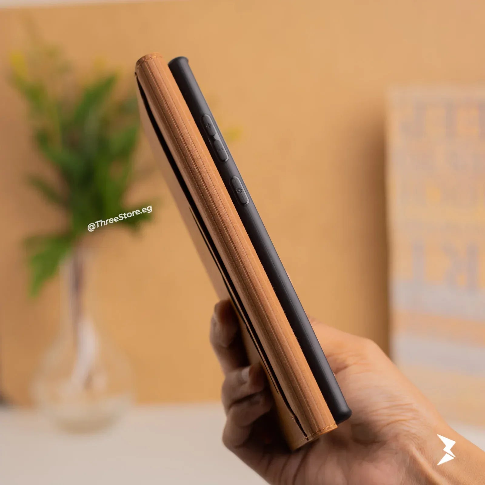 Cradle Flip Leather Case Samsung Note 10 Plus - Three