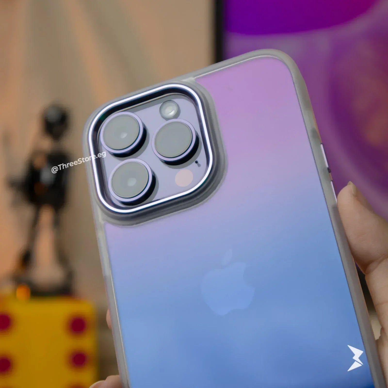 Lanex Fashion Plating Case iPhone 15 Pro Max - Three