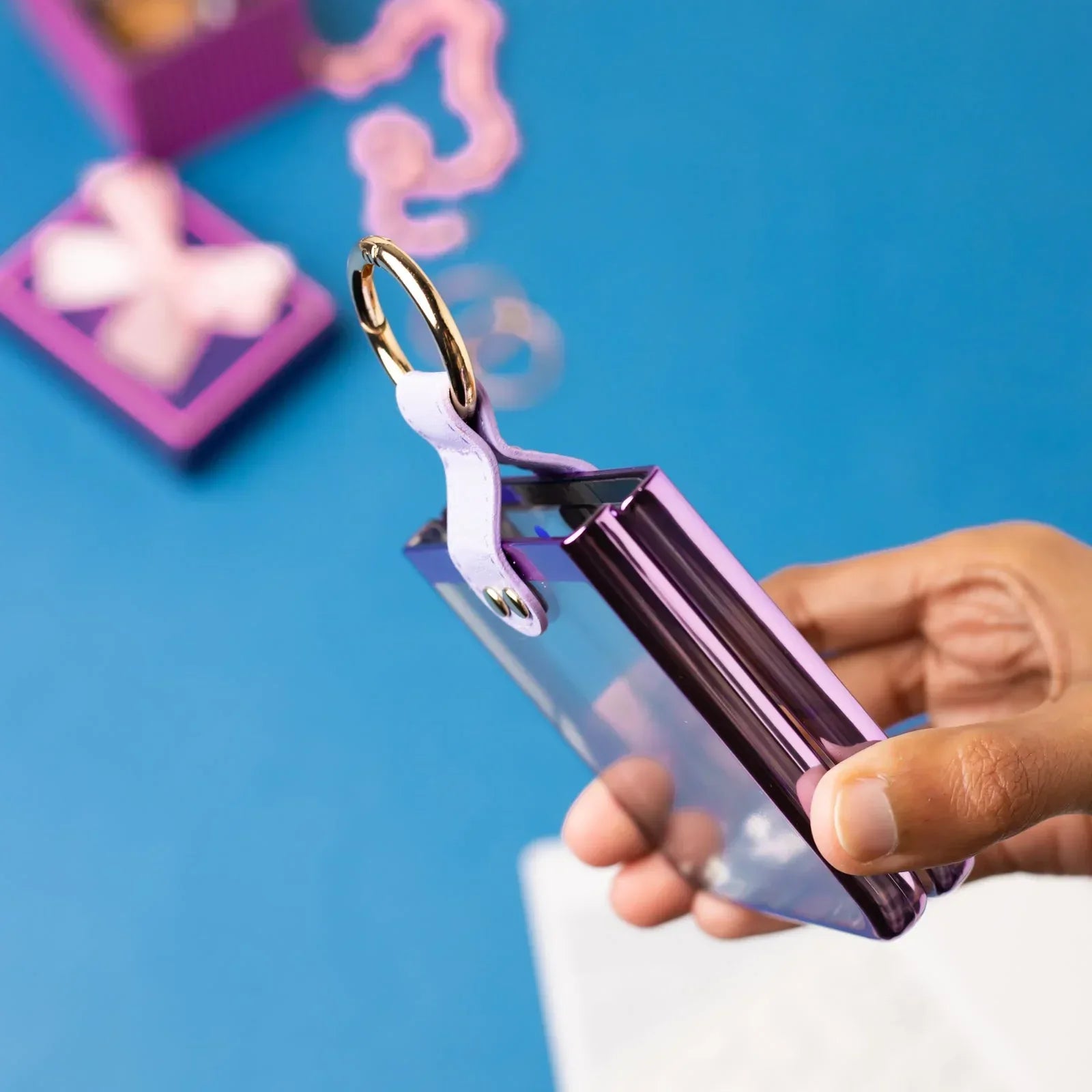 Transparent Ring Case Z Flip 4 - Three