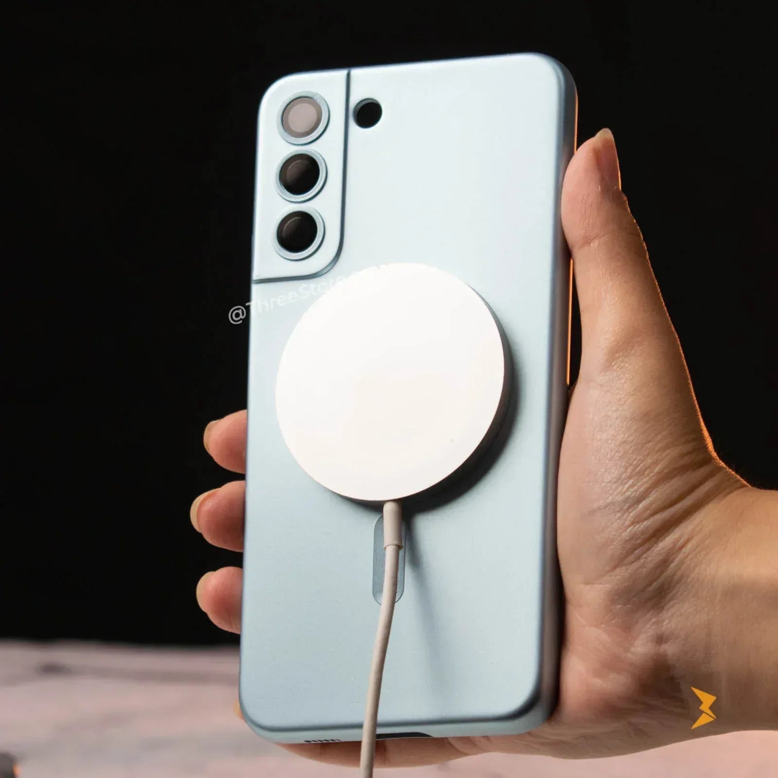 Floveyoo Silicone Magsafe Case Samsung S22 Plus - Three