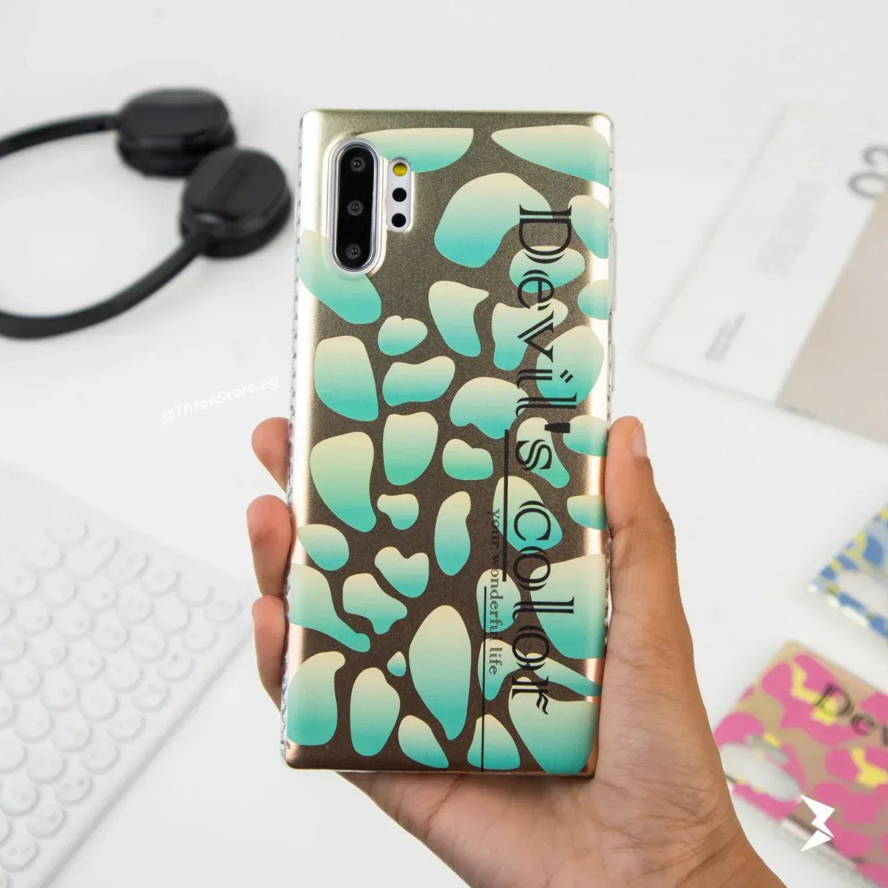 Devils Colors Case Samsung Note 10 Plus - Three