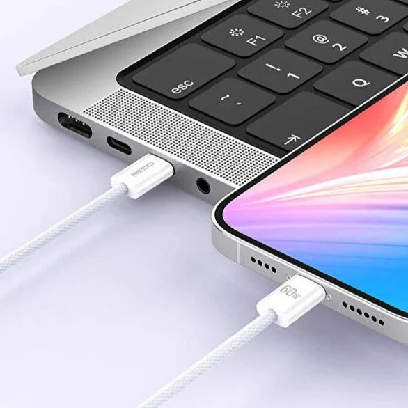 Recci PD 60W Type-C To Type-C Cable RS-13CC