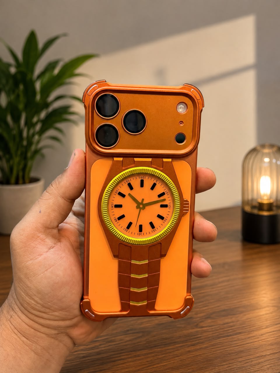 Clock Metal Magsafe Case iPhone 17 Pro Max