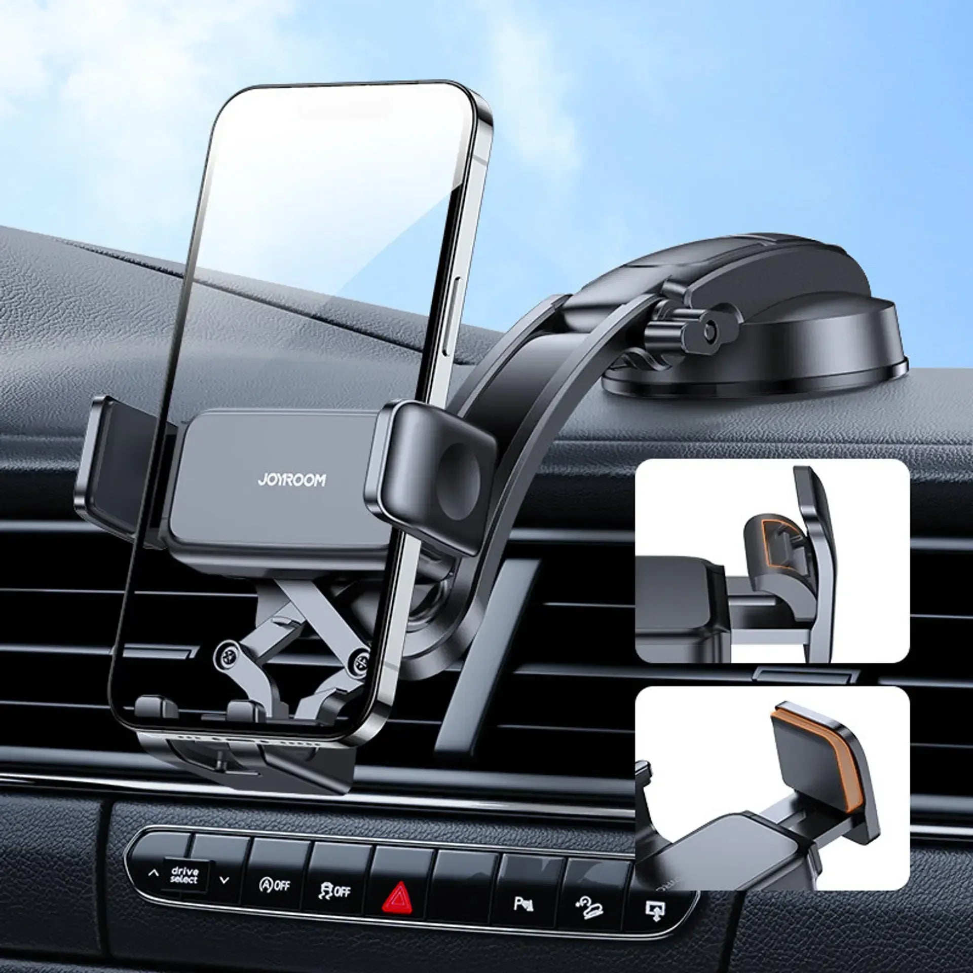joyroom360 Degrees Adjustable Car Holder JR-ZS283 - Three