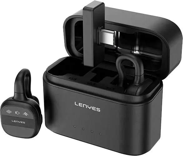 Lenyes Type-C Dual AI Noise-Cancelling Lavalier Microphone LM209-TC