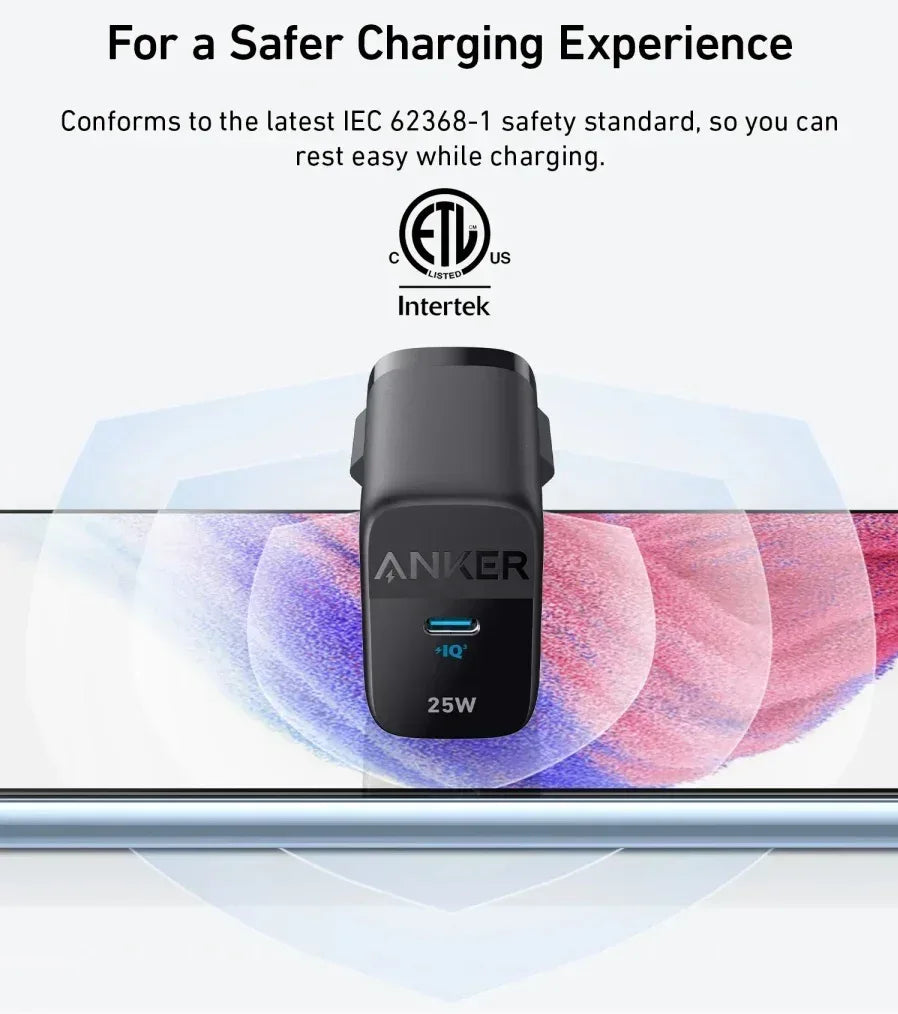 Anker Wall Charger 312 25W A2642G11 - Three