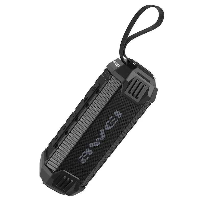 Awei 2 in 1 Wireless Speaker & Power Bank Y280 - Three