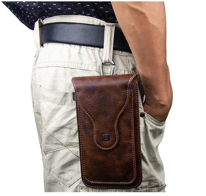 Puloka PU Leather Waist Bag For Z Fold - Three