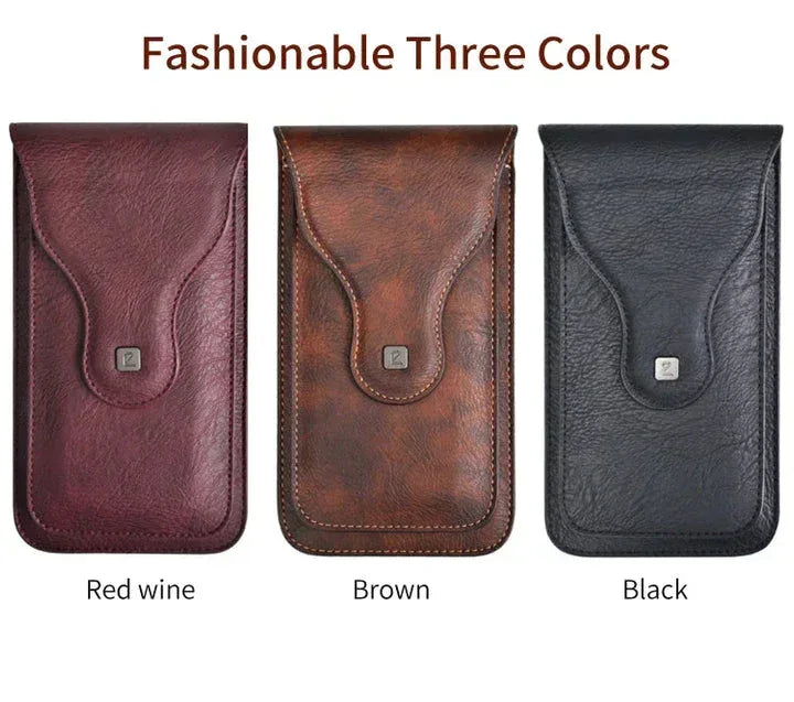 Puloka PU Leather Waist Bag For Z Fold - Three