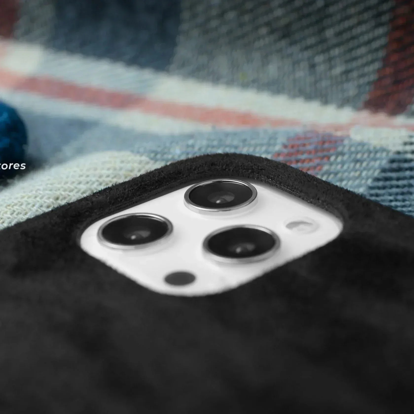 Alcantara Case iPhone 11 Pro - Three