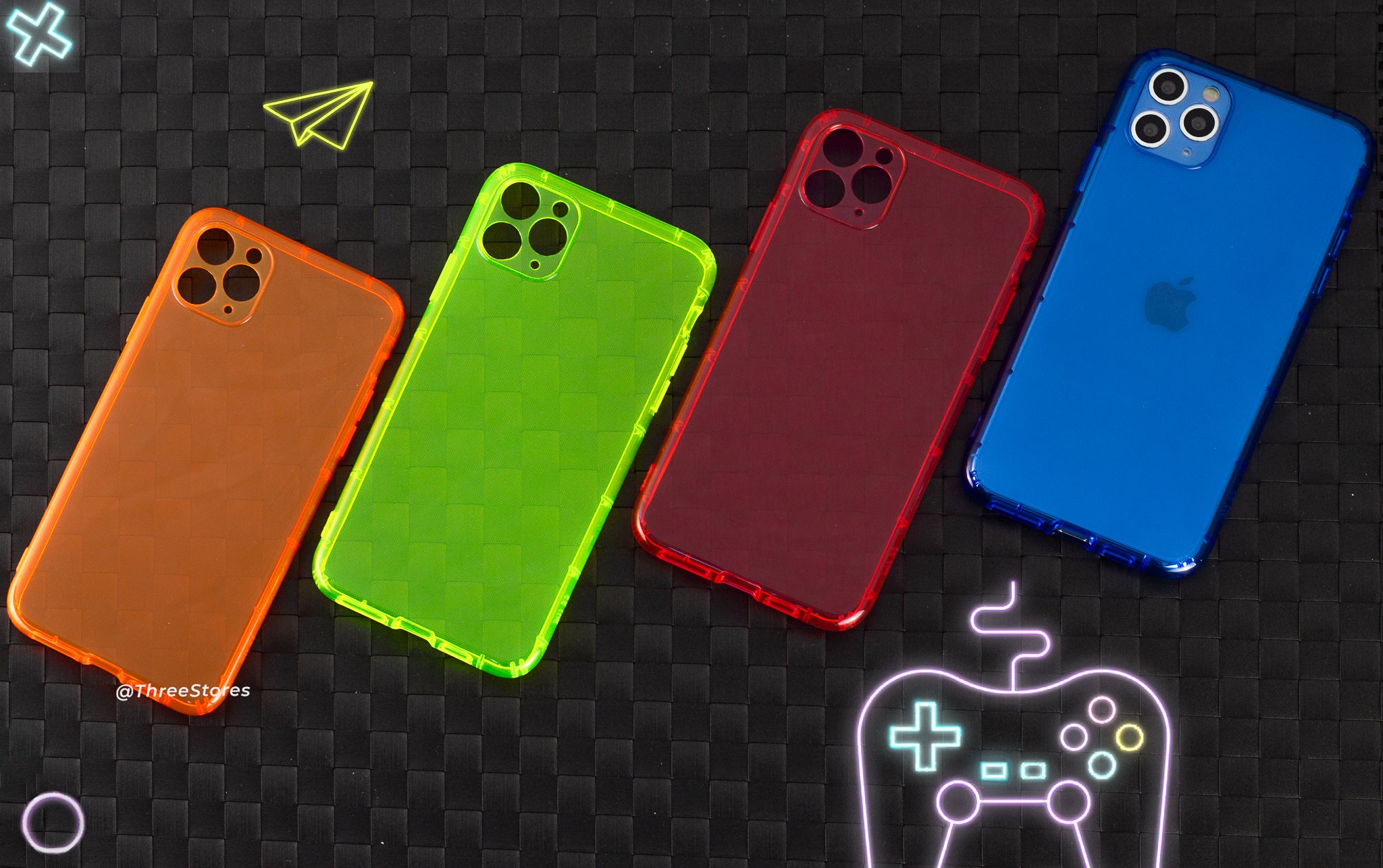Q series Neon Fluorescent Case iPhone 11 Pro Max