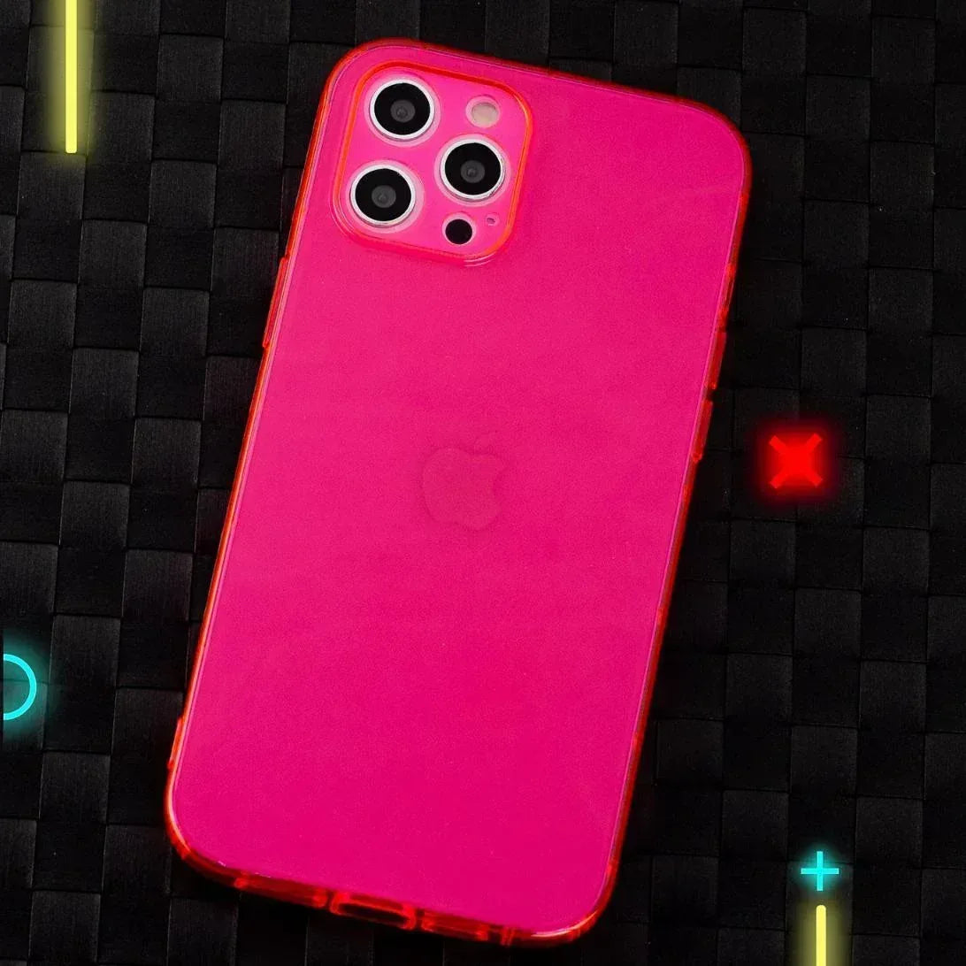 Q series Neon Fluorescent Case iPhone 11 Pro Max - Three