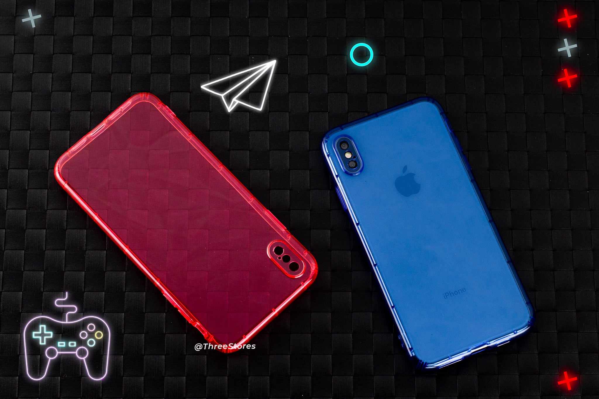 Q series Neon Fluorescent Case iPhone X Max