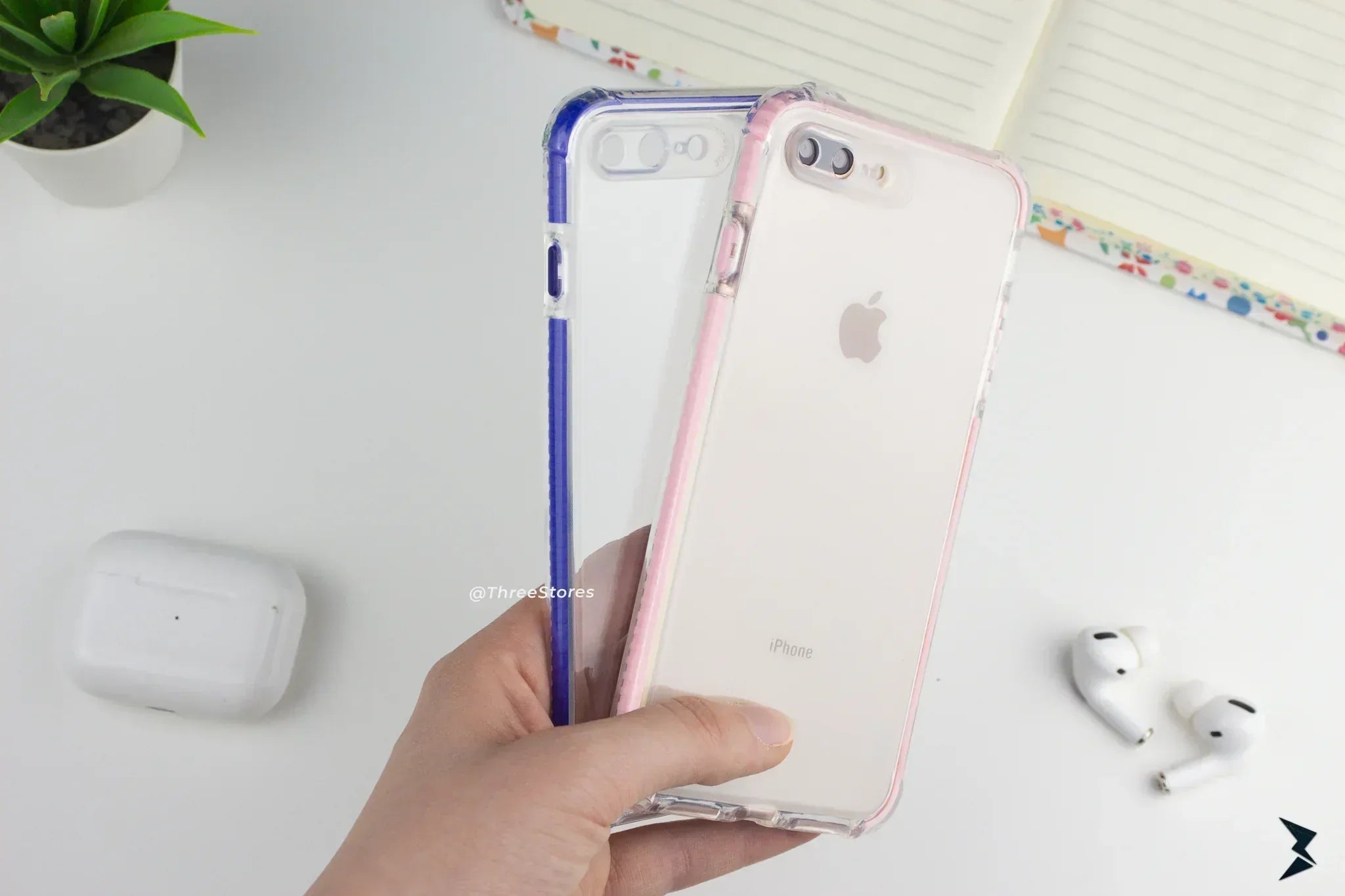 Berkin Transparent Case iPhone 7 / 8 Plus - Three